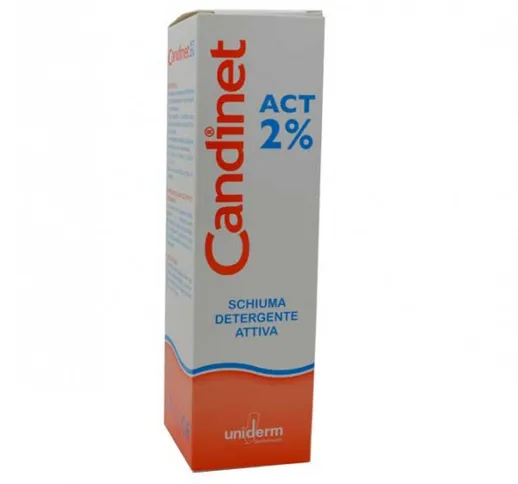 Uniderm Candinet Act 2% Schiuma Detergente Attiva 150ml