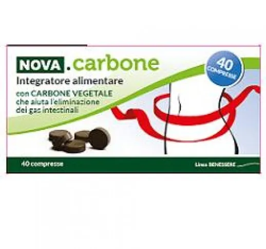 Nova Carbone Vegetale 40cpr