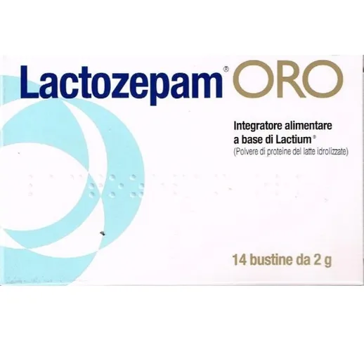 Lactozepam Oro Integratore Alimentare 14 Stick Orosolubili