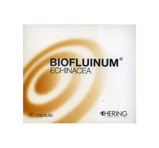 Hering Biofluinum Echinacea Integratore Alimentare 30 Capsule Da 1g