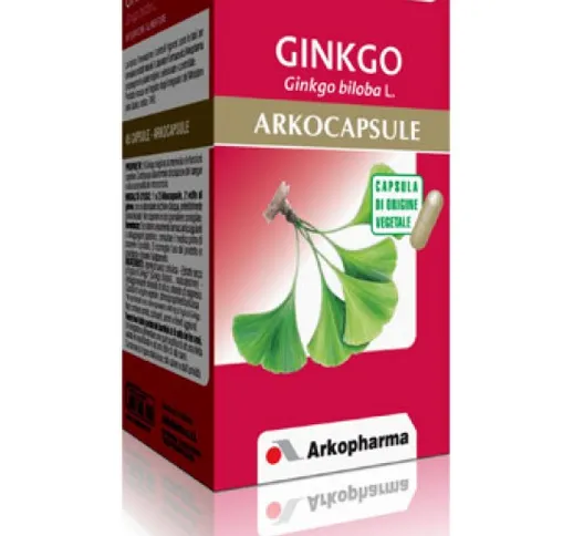 Arkopharma Ginkgo Arkocapsule Integratore Alimentare 90 Capsule