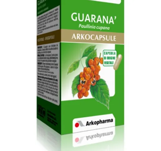 Arkopharma Guarana Arkocapsule Integratore Alimentare 90 Capsule