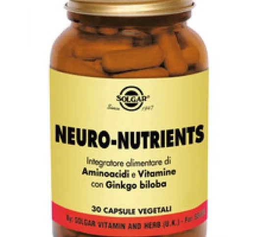 Solgar Neuro-Nutrients 30 Capsule Vegetali