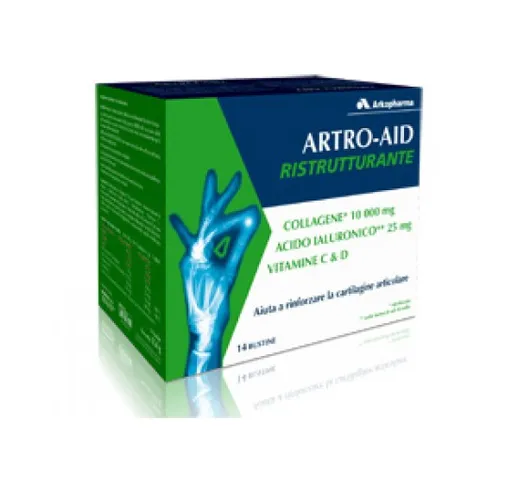 Arkopharma Artro Aid Ristrutturante Integratore Alimentare 14 Bustine