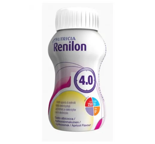 Nutricia Renilon 4.0 Integratore Alimentare Gusto Albicocca 4x125ml