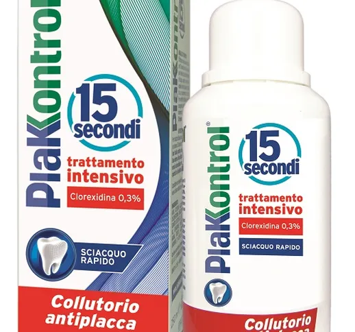 Plakkontrol 15 Secondi Collutorio 250 Ml