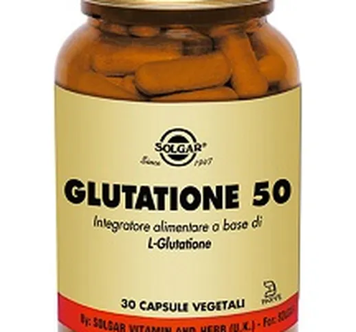 GLUTATIONE 50 30 CAPSULE VEGETALI