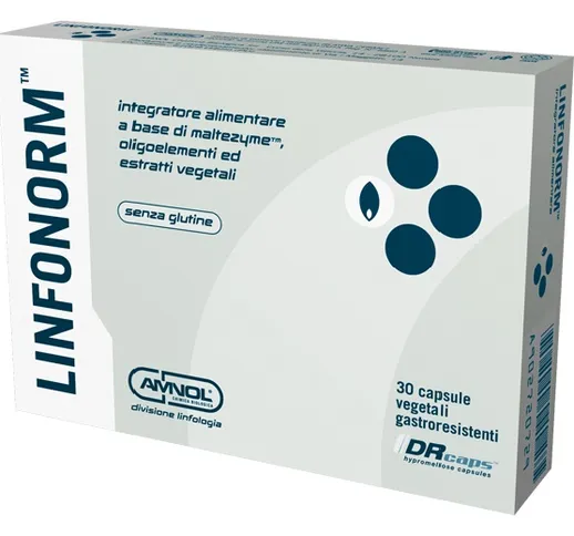 Linfonorm 30 Capsule Vegetali Gastroresistente