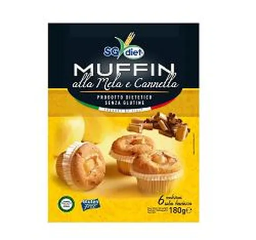 Sg Diet Muffin Mela Cannella 180 G