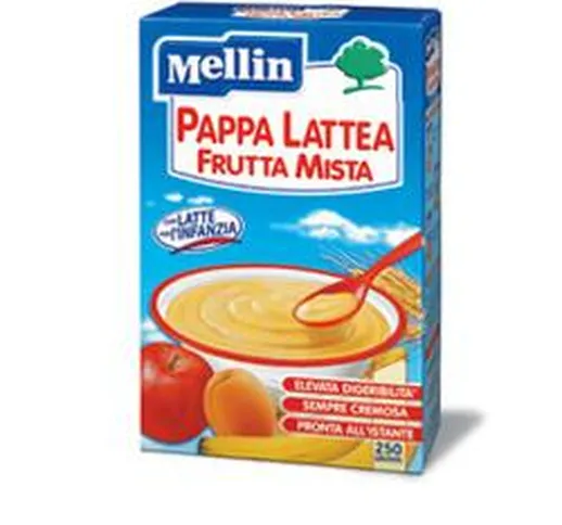 MELLIN PAPPA LATTE FRUTTA 250 G NUOVO FORMATO