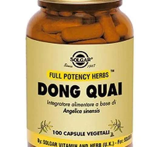 DONG QUAI 100 CAPSULE VEGETALI