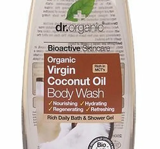Dr Organic Coconut Oil Cocco Body Wash Detergente Corpo 250 Ml