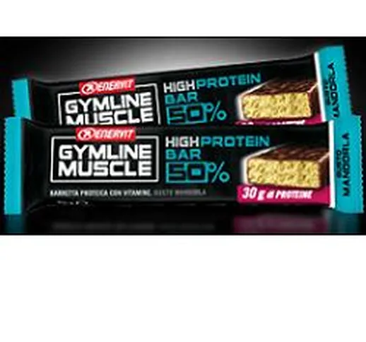 Enervit Gymline Muscle Protein Bar 50% Mandorla 1 Pezzo *scadenza 27/11/2021*