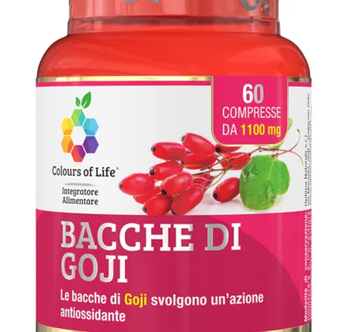 Colours Of Life Bacche Di Goji 60 Compresse 1100 Mg