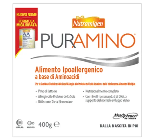 Nutramigen Puramino Barattolo 400 G