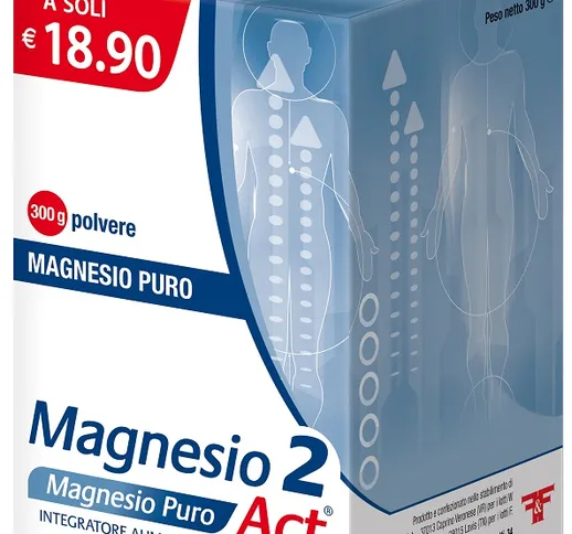 Magnesio 2 Act Mg Puro 300 G