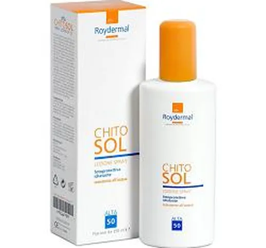 Chitosol Lozione Spray Solare Fp 50 Flacone 150 Ml