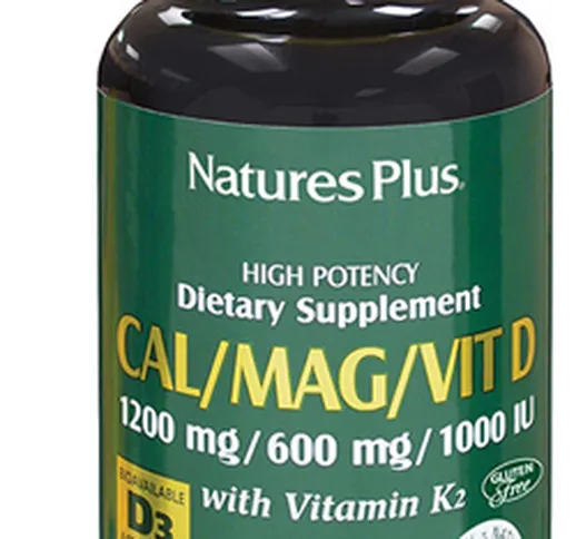 Calcio Magnesio Vitamina D3 + Viatmina K2 90 Tavolette 234 G
