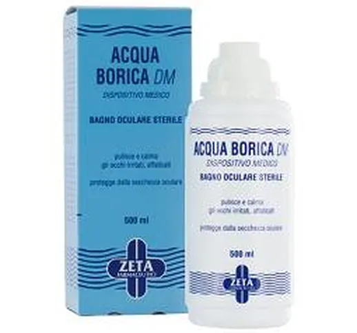 Acqua Borica Per Bagno Oculare Sterile 500 Ml