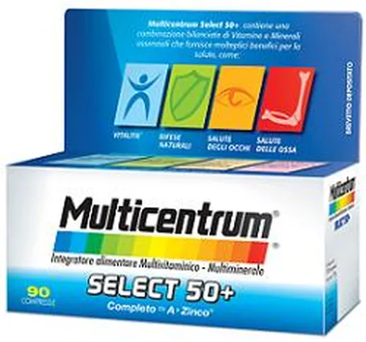 MULTICENTRUM SELECT50+ 90 COMPRESSE