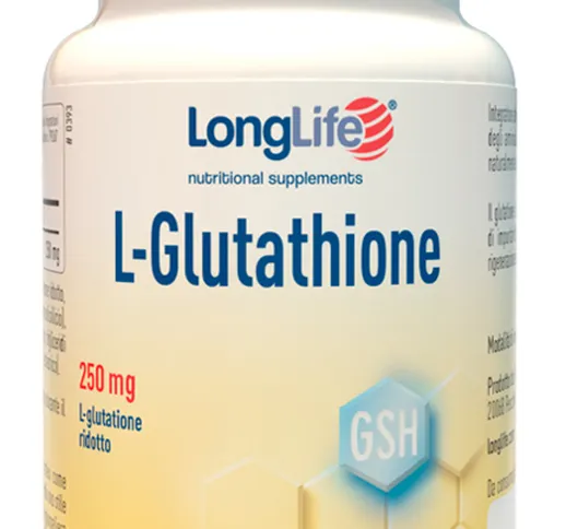 Longlife L-glutathione 250 Mg 30 Compresse