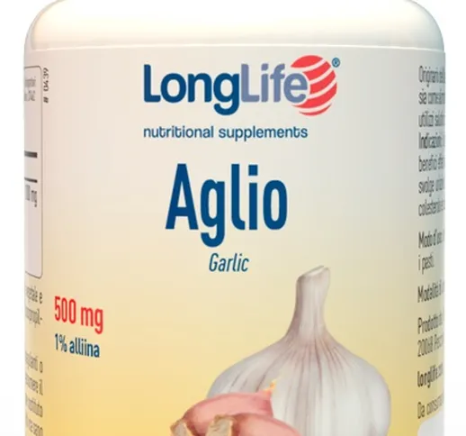 LONGLIFE AGLIO 60 CAPSULE VEGETALI