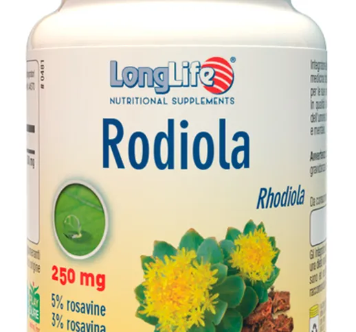 Longlife Rodiola 60 Capsule Vegetali