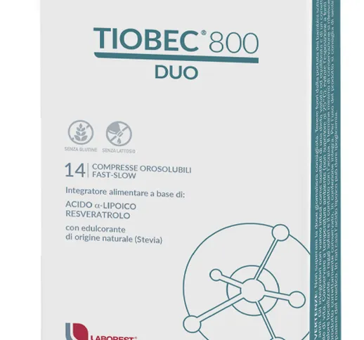 Tiobec 800 Duo 14 Compresse Orosolubili 18,9 G