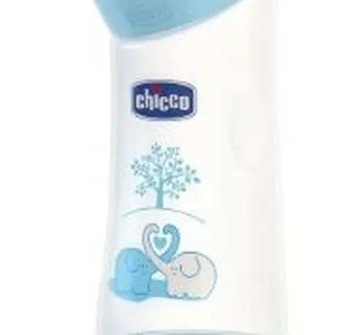 Chicco Biberon Well Being Angolato In Polipropilene Boy Da 250 Ml Normal Silicone