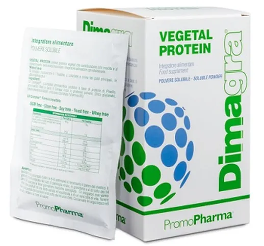 Dimagra Vegetal Protein Tropical 10 Bustine 200 G