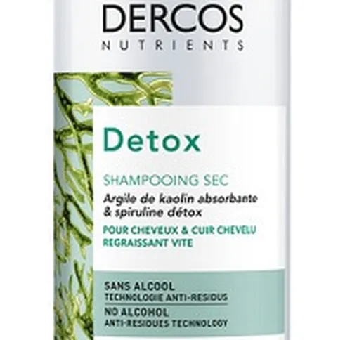 Dercos Nutrients Shampoo Secco Detox 150 Ml