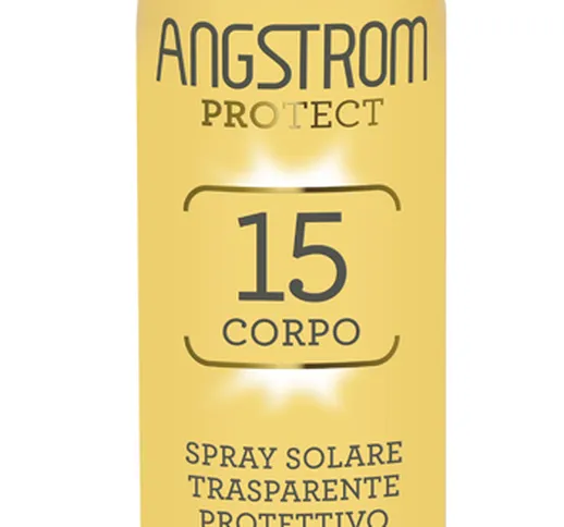 Angstrom Protect 15 Corpo Spray Solare Trasparente 150 Ml