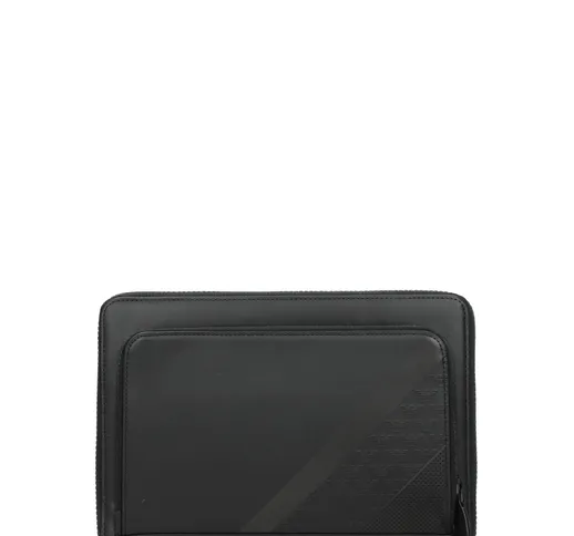 Armani Emporio Porta iPad Uomo Pelle Nero One Size
