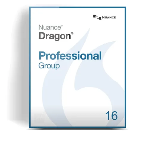 Nuance Dragon Professional Group 16 VLA Francese Upgrade Corporate 51-150 User