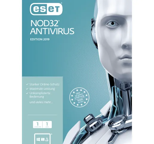 ESET NOD32 Antivirus 2020 versione completa 10-Dispositivi 2 Anni