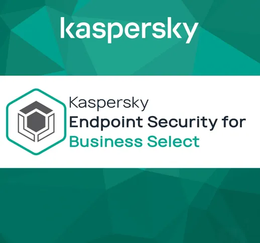  Endpoint Security for Business Select Nuovo acquisto 1 Anno 10 - 14 User