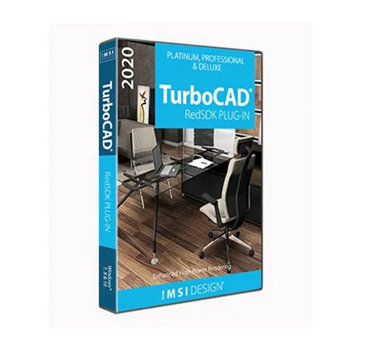 RedSDK Plug-in for TurboCAD 2020, English