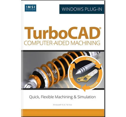 CAM Plug-in for TurboCAD Platinum 2019/2020, English