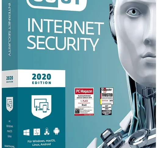 ESET Internet Security 2020 versione completa 10 Dispositivi 2 Anni