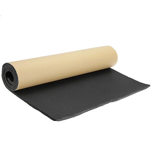 1 rotolo 100 cm x 50 cm 10 mm fogli di schiuma adesiva a cellule chiuse isolamento acustic...