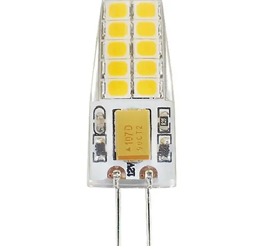 10PZ lampada a led in silicone 'G4' L.FREDD.6500K 2,5 w 250 lumen (25W)