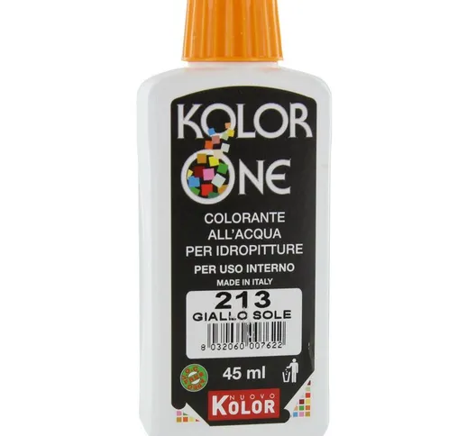 12Pz Colorante Kolor One Ml.45 N.213 Giallo Sole