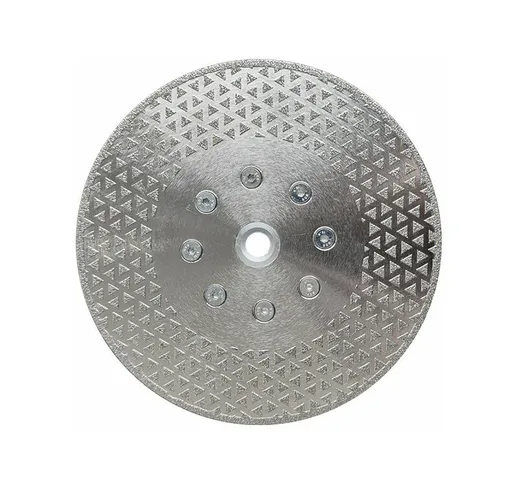 180 mm x M14 Disco diamantato elettrolitico a doppio lato per taglio e smerigliatura per p...