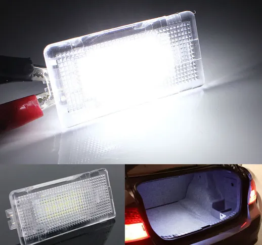 1PC Car LED Upgrade Unit¨¤ di luce interna per bagagliaio Vano portaoggetti Piedi per BMW...