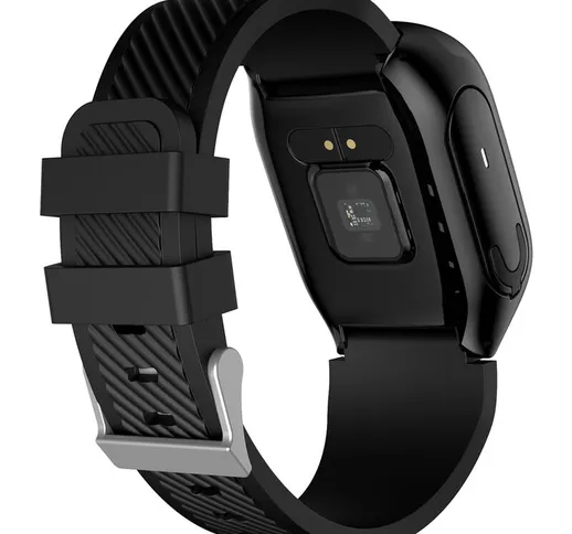 2-in-1 Smart Watch TWS Auricolari Fitness Tracker True Wireless Bluetooth 5.0 Cuffie Pedom...
