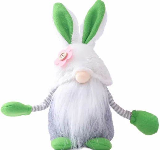 2021 Nuovo prodotto Easter Elf Bunny Bambola nana senza volto Ornamenti per la decorazione...
