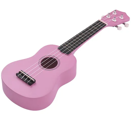 21 pollici colorato soprano acustico ukulele basswood Uke strumento musicale portatile per...