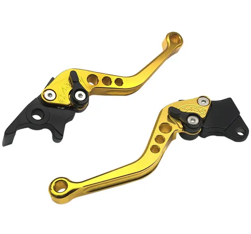 2pcs Alloy Motorcycle / Scooter / Electrical Bike Brake Handles Clutch Lever For GY6 125 1...