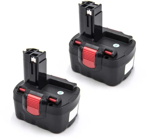 2x batteria compatibile con Bosch Angle Exact 17, 22, 23, 29, 30, 40, 50, 60, 75 attrezzi...