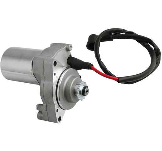 Asupermall - 3 Bolt Starter Motor with Line Replacement for 50cc 90cc 110cc 125cc 4 Stroke...